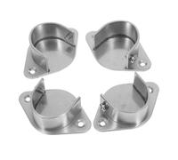 4 PCS Staffa Per Appendiabiti Appendere L'armadio Supporti Aste Porta