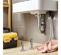 4 Pcs Staffe Per Parete Divisoria Orinatoi Divisorio Bagno Supporto Inferiore