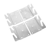 4 Pcs Staffe Per Sponde Del Letto Ferramenta Della Testiera Connettori Di Frame