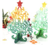 4 Pcs Stampi Resina Epossidica Forme Per Stampo Dell'albero Natale Fai -da -te