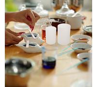 4 Pcs Stampo Candele Candela Per Sapone in Silicone Fare Artigianato