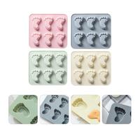 4 Pcs Stampo Cioccolata Stampi Per Caramelle Al Cioccolato in Silicone