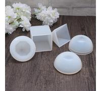 4 Pcs Stampo Resina Epossidica Formine Silicone Stampi Per Torte