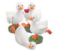 4 Pcs Statue Da Giardino Ornamenti Ornamento Del Figurine Animali