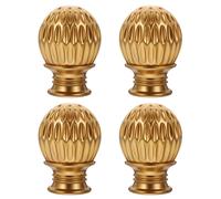 4 PCS Stecche Per Tende Finestre Finali Bastoni Testa Canna Da