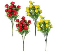 4 Pcs Stelo Di Limone Artificiale Ramo Finto Decorazione Frutta Fallo