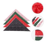 4 Pcs Stoffa Patchwork Per Materiale Artigianale Fai -da -te Decorazioni Feste