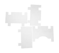 4 Pcs Stoppers Del Divano Distanziatori Trasparenti Protezione Murale