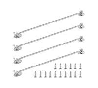 4 Pcs Storm Hook Wind Hook 16 Inch Stainless Steel Cabin Hook Solid for Window