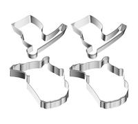 4 Pcs Strumento Di Cottura in Cucina Stampo Per Decorazione Torte
