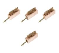 4 PCS Strumento Per Diserbo Spazzola Acciaio Sarchiatore Da Giardino