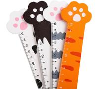 4 Pcs Studenti Che Misurano Righelli Sovrano Per Bambini Fornitura Scolastica