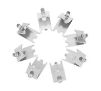 4 Pcs Supporti Mensole Supporto Mensola Staffa Per Clip Del Frigorifero