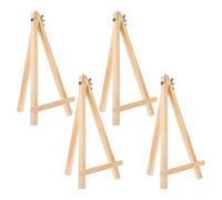 4 Pcs Supporto Per Esposizione Cavalletto Pittura Espositore Da Tavolo