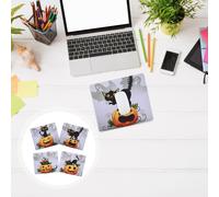 4 Pcs Tappetino Mouse Simpatico Ufficio Pad Di Topo Halloween Del Tema