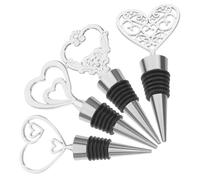 4 Pcs Tappo Salva Vino Salvavino Sigillante Per Bottiglie Di Stoppers Unici