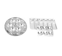 4 Pcs Tavolozza Di Miscelazione Della Vernice Vassoio Per Palette Ad Acquerello