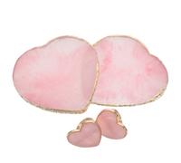 4 Pcs Tavolozza Di Per Unghie Miscelare Nail Art Forma Cuore