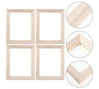 4 Pcs Telaio Per Canvas Cornici Quadri Su Frame Di Pittura Olio in Legno