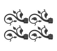 4 Pcs Terminali Decorativi Per Aste Tende Decorazioni Del Palo Della