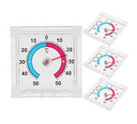 4 Pcs Termometro Da Finestra Termometri Per Esterno Interno Domestico