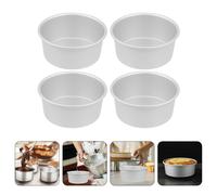 4 Pcs Tondo Stampi Per Torte Teglia Torta Rotonda Stampo Cuocere