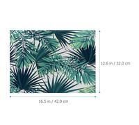 4 Pcs Tovaglietta Americana Cotone Tovagliette Da Tavolo Pranzo Di