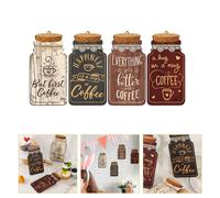 4 Pcs Varino Un Barattolo Di Caffè Del Della Cucina Decorazioni Per