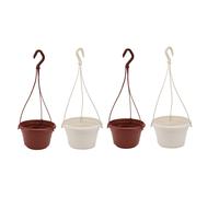 4 Pcs Vasi Pensili Da Esterno Vaso Appeso Piante Pendenti Fiori All'aperto