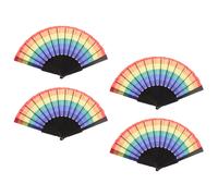 4 Pcs Ventaglio Pieghevole Portatile Ventilatori Pieghevoli Portatili