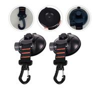 4 Pcs Ventosa Per Campeggio Accessori Ganci Finestre Ventose