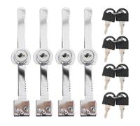 4 Pcs Vetrinetta Espositiva Serratura Porta Scorrevole Di Sicurezza Per