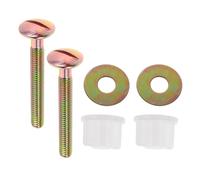 4 Pcs Viti in Plastica Per Il Coperchio Del WC Le Cerniere Sedile Gabinetto