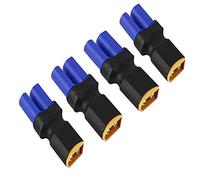4 Pcs XT60 Maschio Spina Connettore su EC5 Femmina spina connettore adattatore di conversione (XT60 maschio a EC5 femmina)