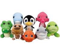 4 PELUCHE ACQUAMICI A SCELTA coop ocean buddies plush pinguino pupazzo gioco toy