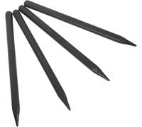 4 penne stilo magnetiche nere per tablet da scrittura LCD, set di matite da disegno elettroniche di ricambio per dispositivi touchscreen, stilo portatile per prendere appunti digitali e disegnare