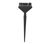 4 Pennelli Larghi per Tinture per Capelli, Applicatori Lavabili e Riutilizzabili per Tinture Colorate con Setole Rigide e Coda a Punta, Pennelli Uniformi per Tinture per Capelli per Colorare,(Nero)