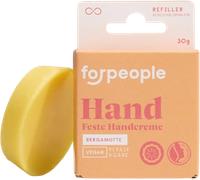 4 PEOPLE WHO CARE Crema Mani Solida al Bergamotto - Ricarica