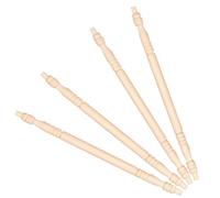 4 Per Casa Delle Colonne E Ringhiere In Legno