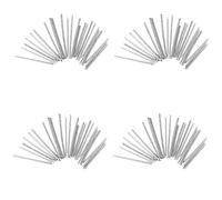 4 per chitarra elettrica in argentato, larghezza 2,90 mm
