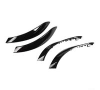 4 per pz Copri Maniglia Interna Carbonio per BMW F30 2012-2019(Black)