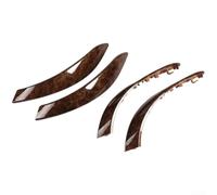 4 per pz Copri Maniglia Interna Carbonio per BMW F30 2012-2019(Brown)