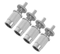 4 Perni E Ancoraggi Per Ponte Tremolo: Perni Per Ponte, Viti Per Sellette Per Chitarra Elettrica, Misure Metriche, Per Accordatura Delle Corde E Performance.