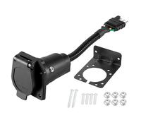 4 Perno Perno 4 Cavo Caravan Spina Adattatore Kit con Montaggio Staffa