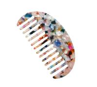 4 pettini per capelli da parrucchiere, pettine in acetato, antistatico, per ricci e capelli lunghi, colorati