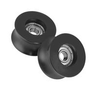 4 pezzi 0840UU U U-Groove Puleggia guida a rulli Ruota 8x40x20.7mm