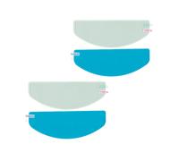 (4 pezzi) 1/2 pezzi/4 pezzi Pellicola antiappannamento per casco da moto Lente antipioggia per casco