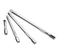 4 pezzi 1/4 pollici 3/8 pollici Socket chiave a cricchetto, barra di prolunga lunga, copertura dello sterzo, accessori per aste