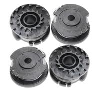 4 Pezzi Φ1.6mm 6m F016800569 F016800385 Bobina di Ricambio,compatibili con Bosch 24 27 30-36 LI,Bobina a Filo per Tagliabordi,bobine standard a doppia alimentazione automatica