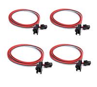 4 pezzi 1 m 3 Pin JST SM maschio femmina connettore connettore LED cavo connettore connettore per WS2812B WS2811 SK6812 Symphony LED luci con connettori SM 3P fibbia senza saldatura